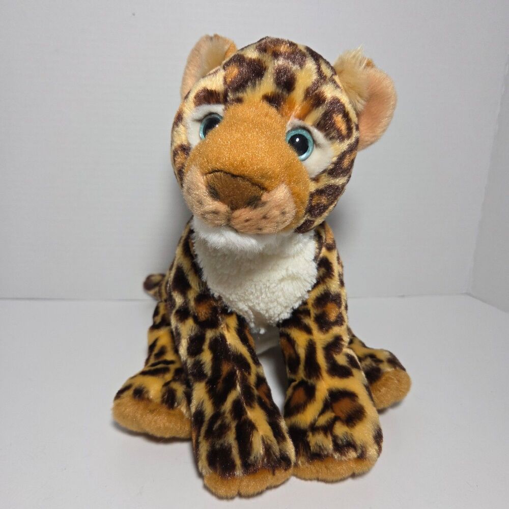 Wild Republic Cuddlekins Jaguar Cub Plush Stuffed Animal 9.5" Realistic Cheetah